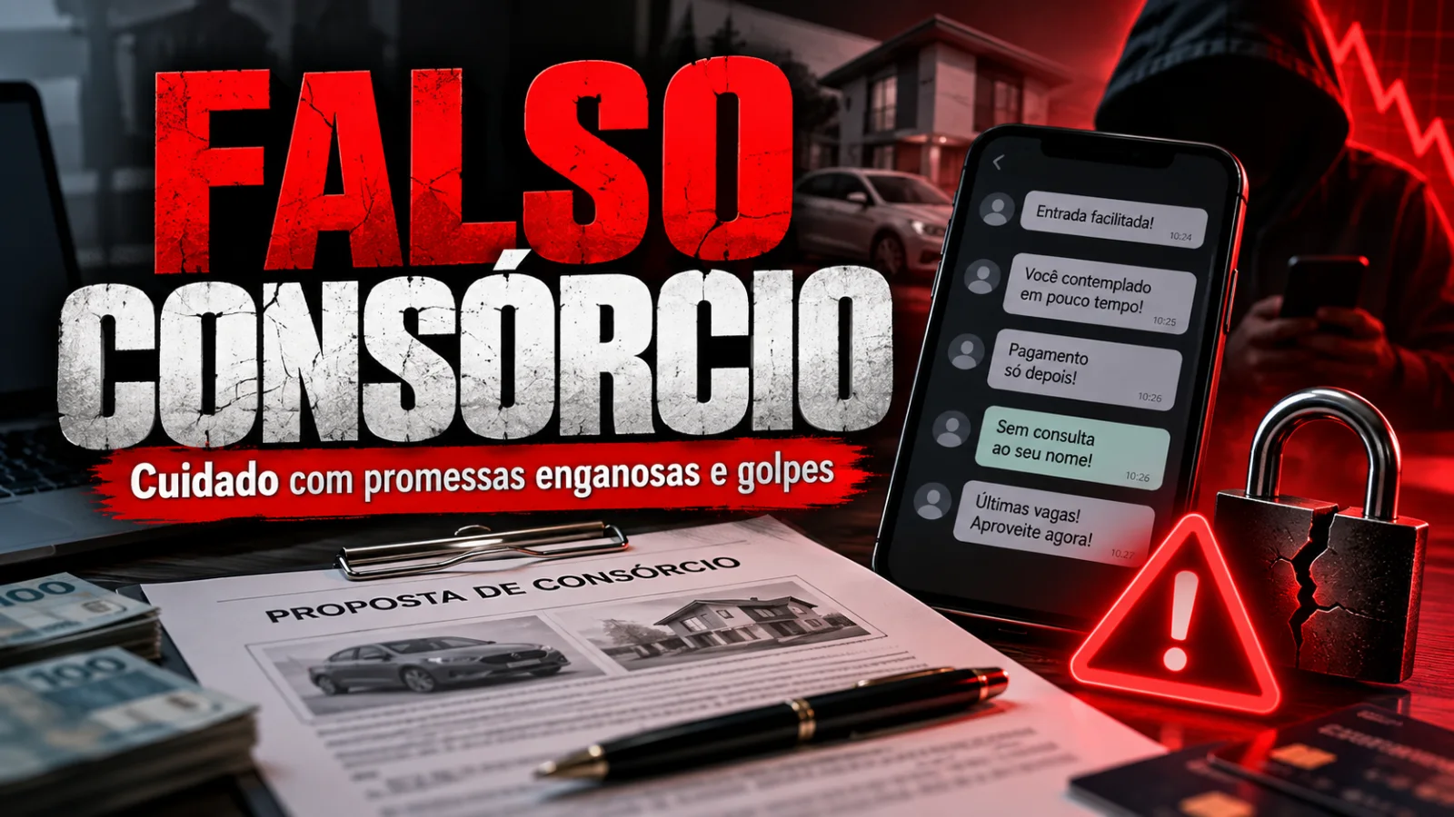Caiu no golpe do falso consórcio pela OLX ou Facebook? O que fazer agora